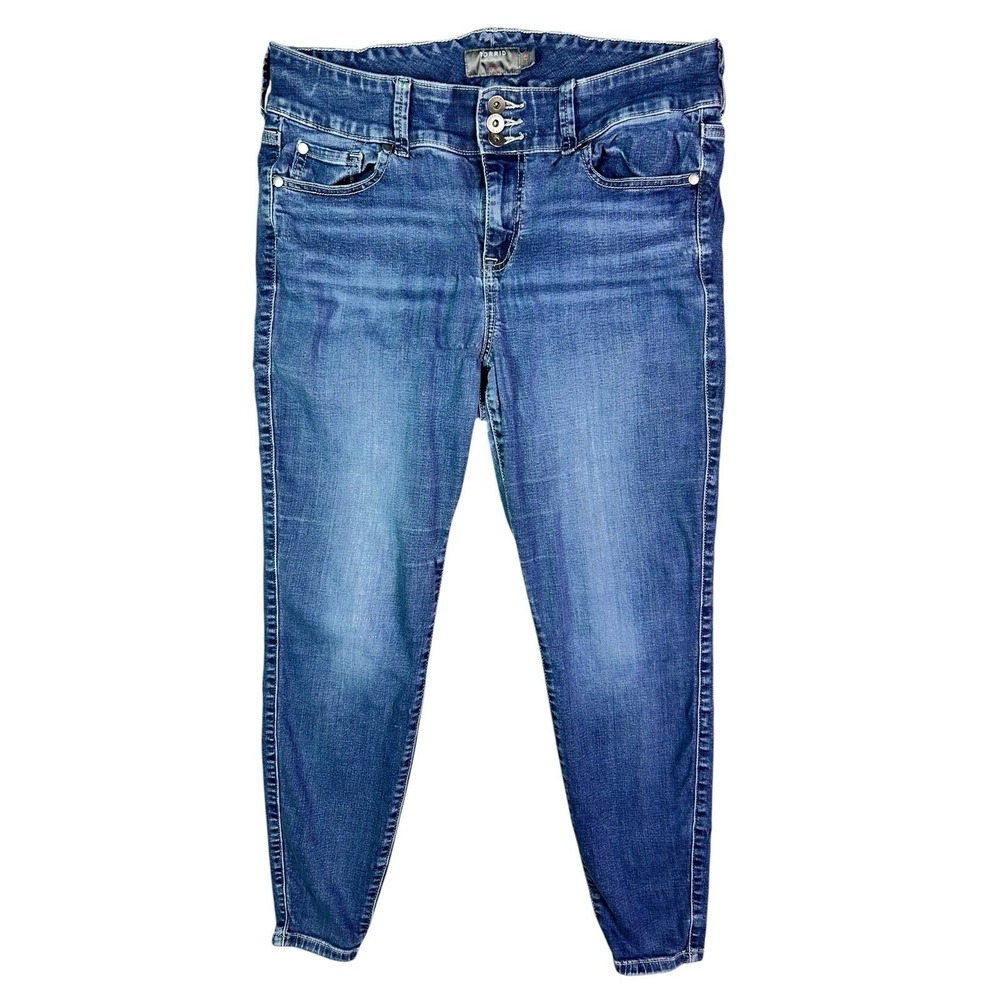 Torrid Women's Size 14 R  Denim Jegging Button Zip Closure 5-Pocket Jeans